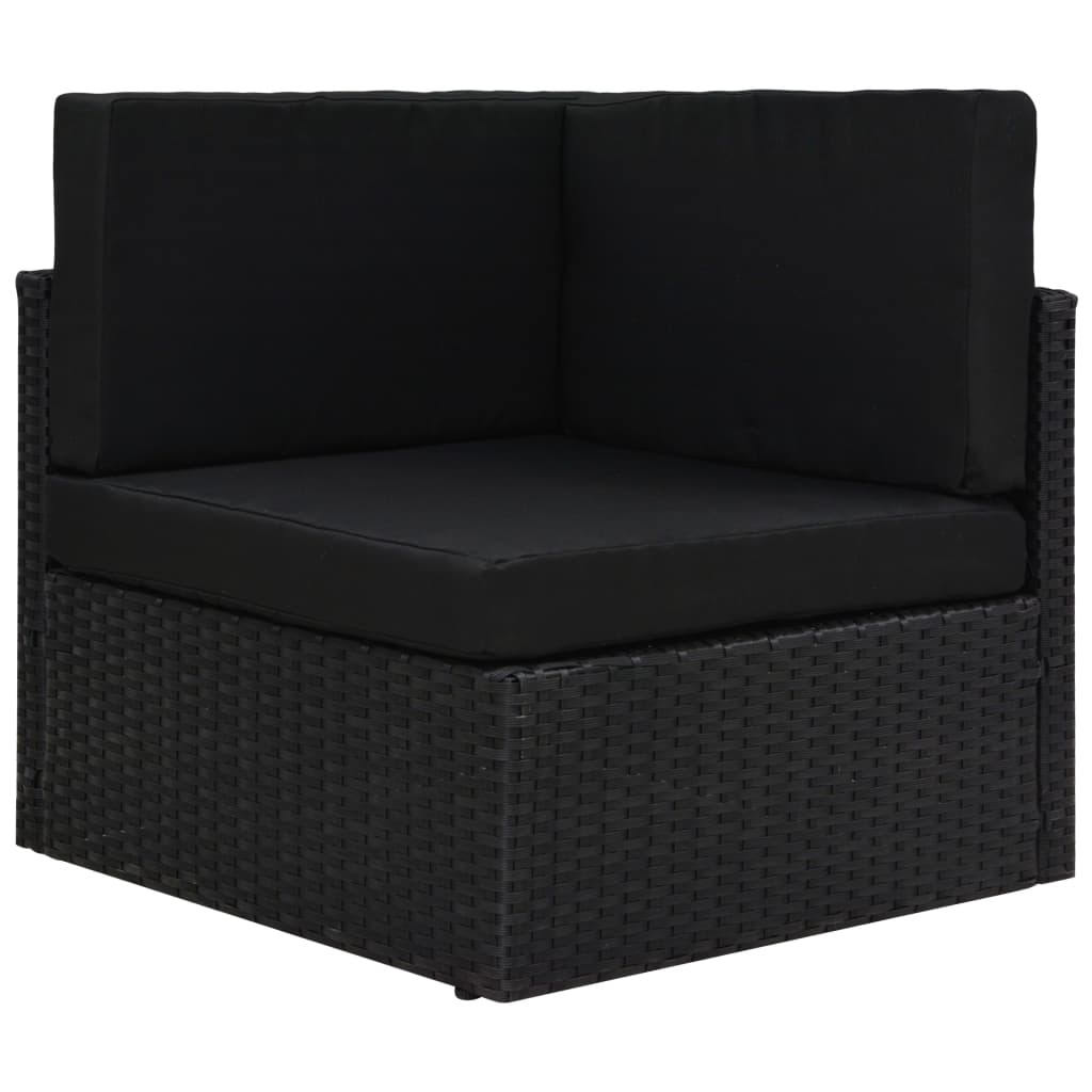 Loungesæt Til Haven 9 Dele Polyrattan