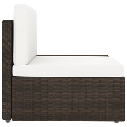Loungesæt Til Haven 10 Dele Polyrattan
