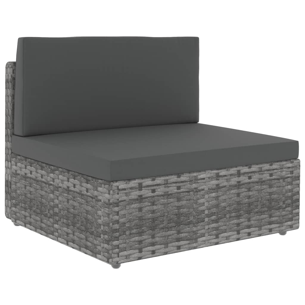 Loungesæt Til Haven 10 Dele Polyrattan