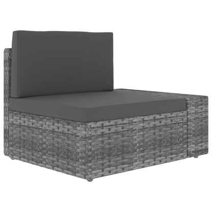 Loungesæt Til Haven 10 Dele Polyrattan