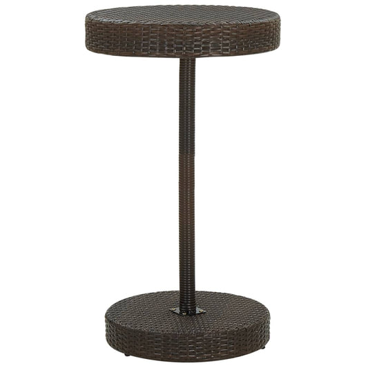 Havebord 60,5X106 Cm Polyrattan