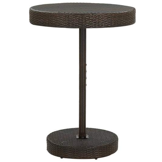 Havebord 75,5X106 Cm Polyrattan