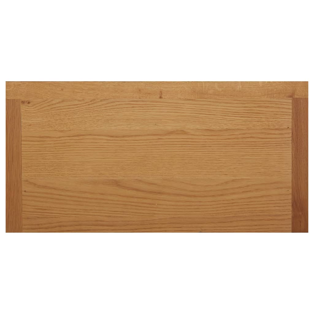 Skænk 70x35x75 Cm Massivt Egetræ - Billede 6