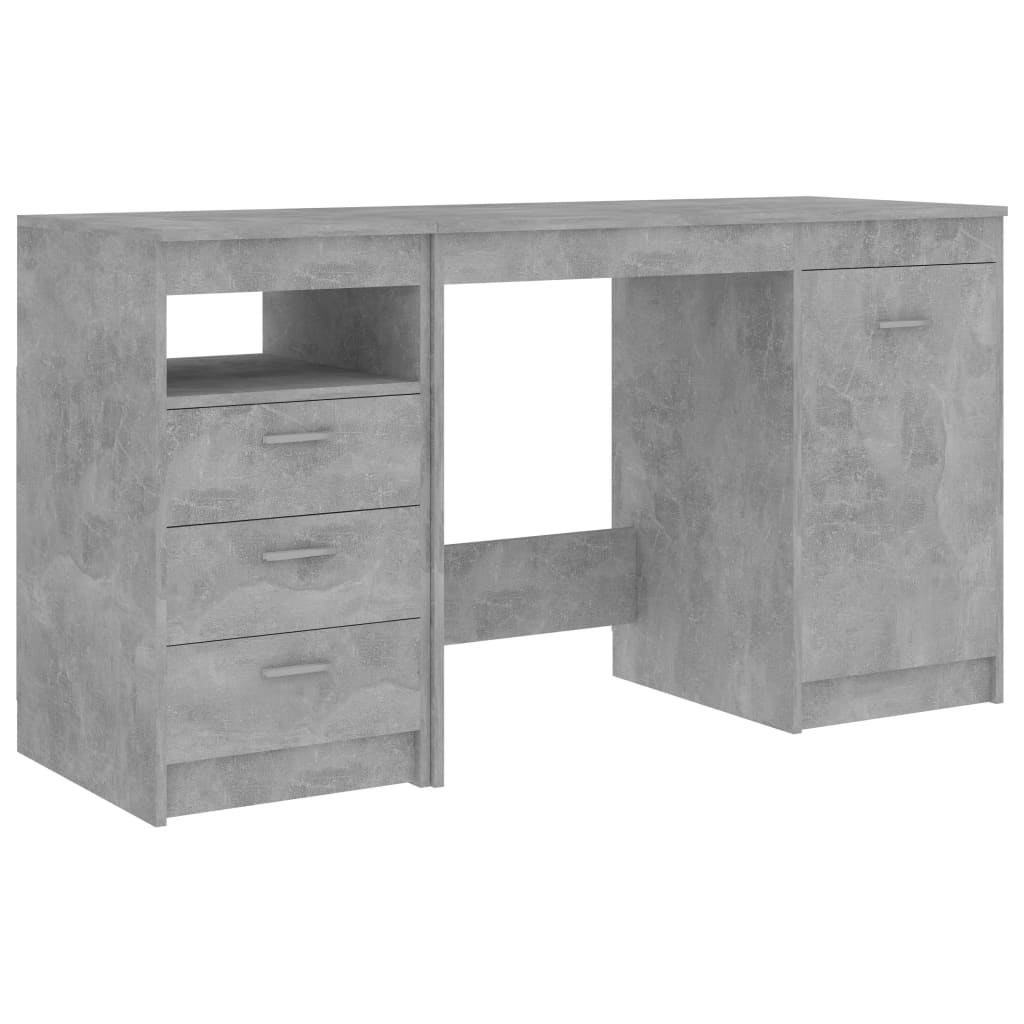 Skrivebord 140x50x76 Cm Konstrueret Træ - Billede 2
