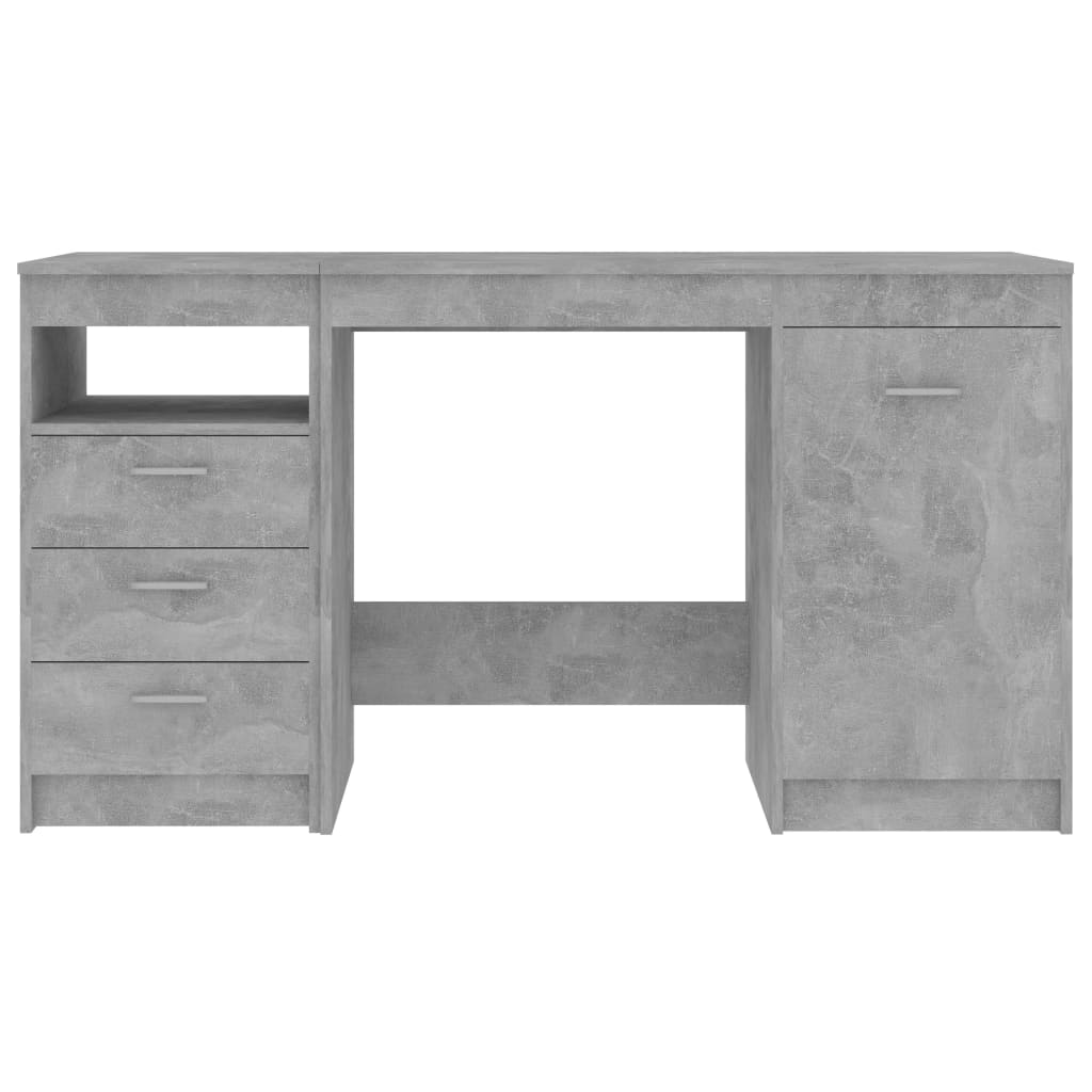 Skrivebord 140x50x76 Cm Konstrueret Træ - Billede 4