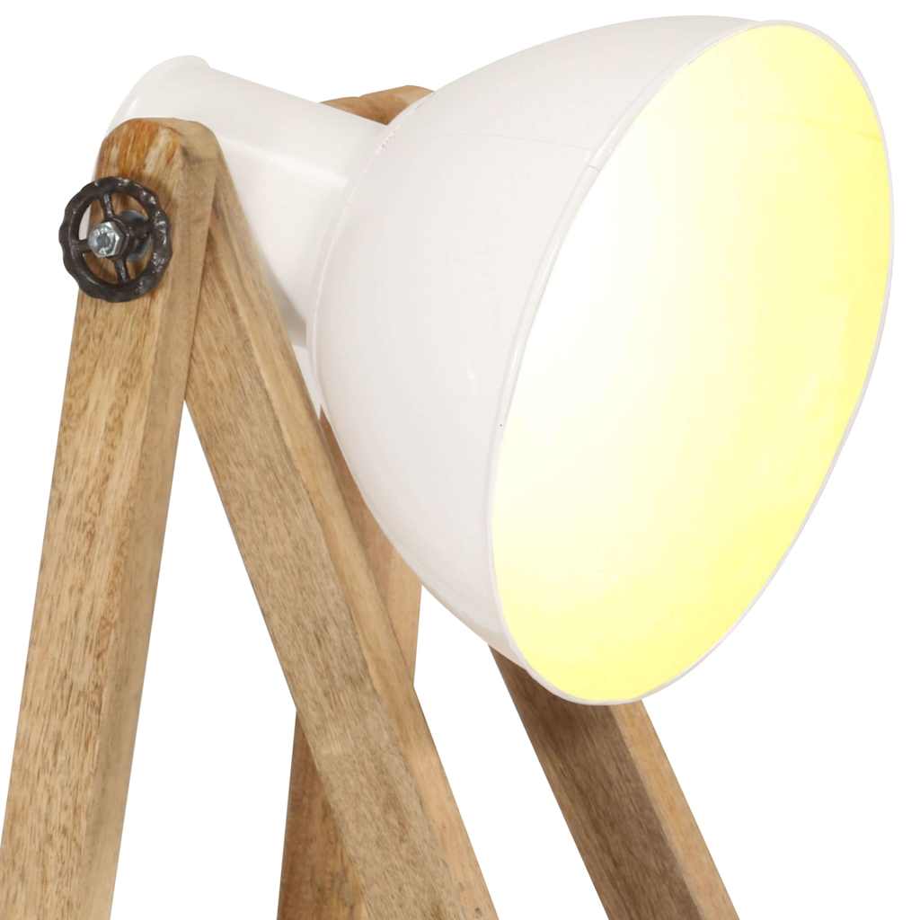 Gulvlamper 3 Stk. E27 Massivt Mangotræ - Billede 7