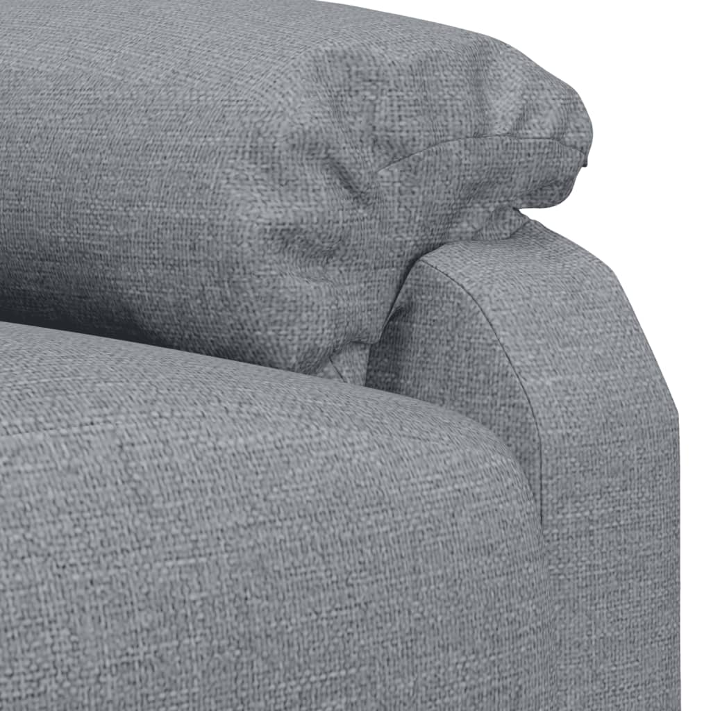 Massagestol Stof Farvet