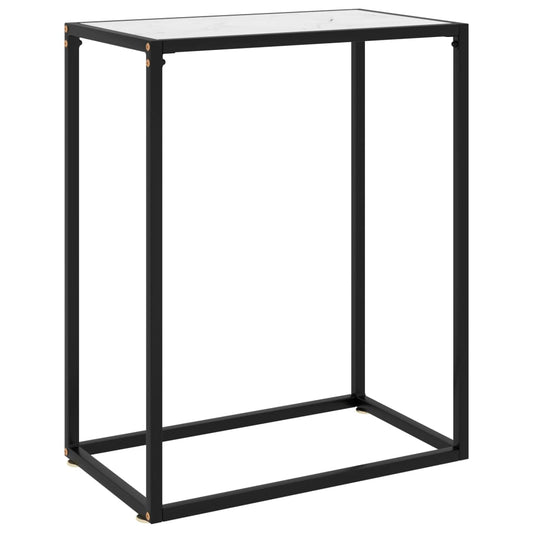 Konsolbord Hærdet Glas Hvid