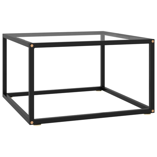 Sofabord Hærdet Glas Sort