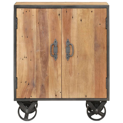 Skænk 60X35X74 Cm Massivt Genbrugstræ