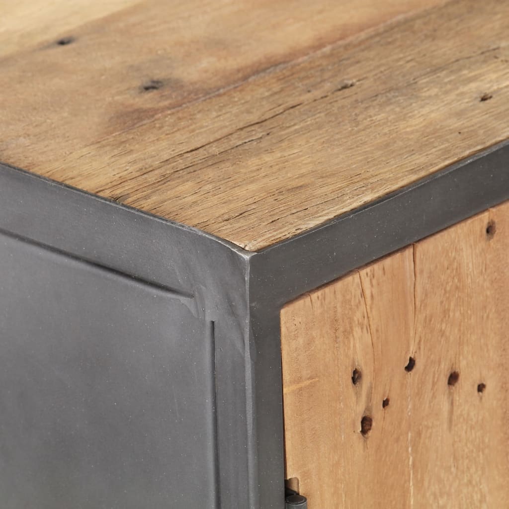 Skænk 60X35X74 Cm Massivt Genbrugstræ