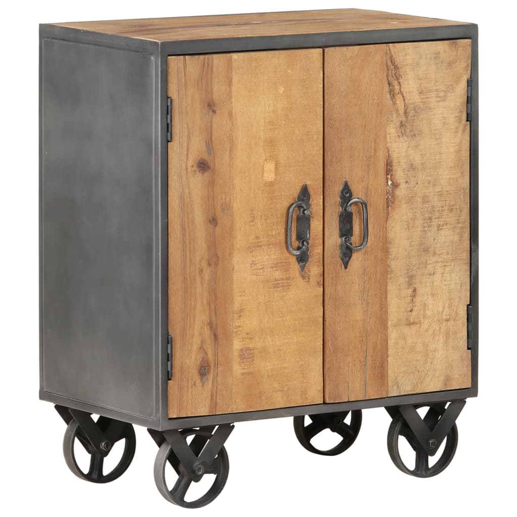 Skænk 60X35X74 Cm Massivt Genbrugstræ