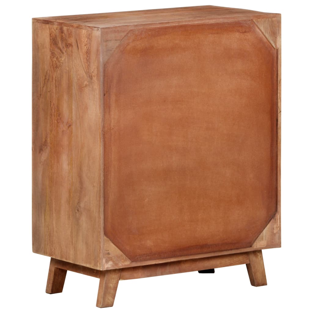 Skænk 61x35x76 Cm Massivt Mangotræ - Billede 3