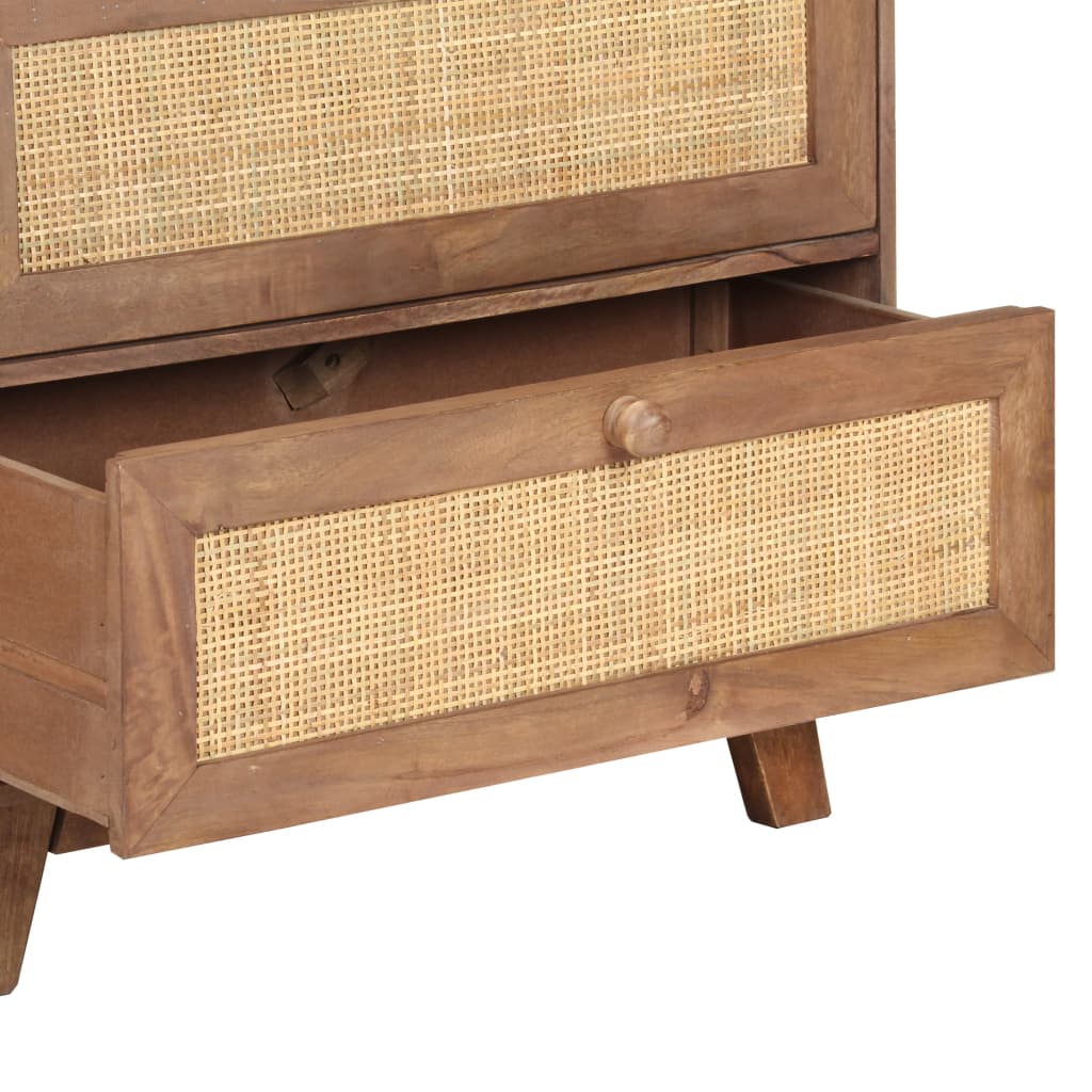 Skænk 61x35x76 Cm Massivt Mangotræ - Billede 5