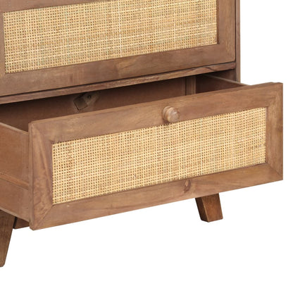 Skænk 61x35x76 Cm Massivt Mangotræ - Billede 5