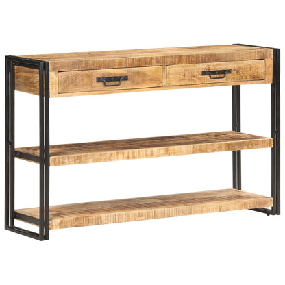 Skænk 120x30x75 Cm Massivt Træ - Hovedbillede