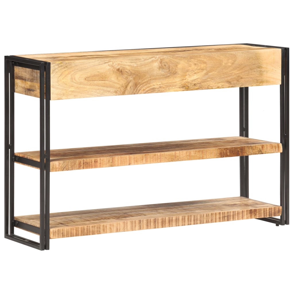 Skænk 120x30x75 Cm Massivt Træ - Billede 4