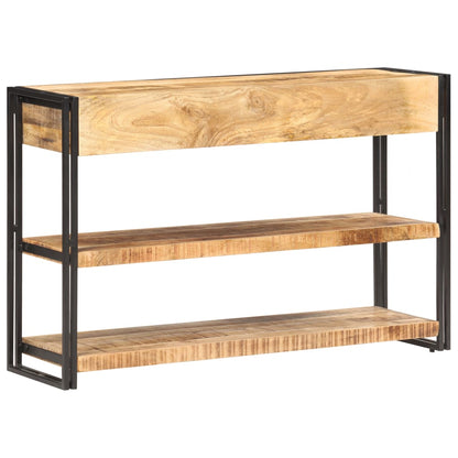 Skænk 120x30x75 Cm Massivt Træ - Billede 4