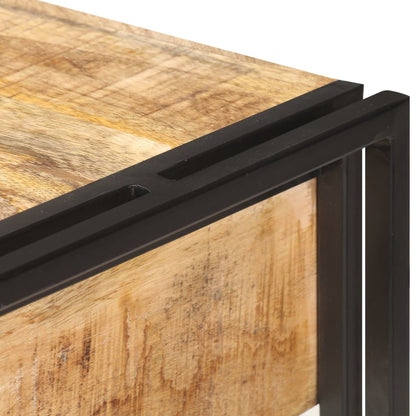 Skænk 120x30x75 Cm Massivt Træ - Billede 6