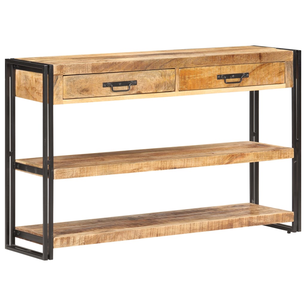 Skænk 120x30x75 Cm Massivt Træ - Billede 8
