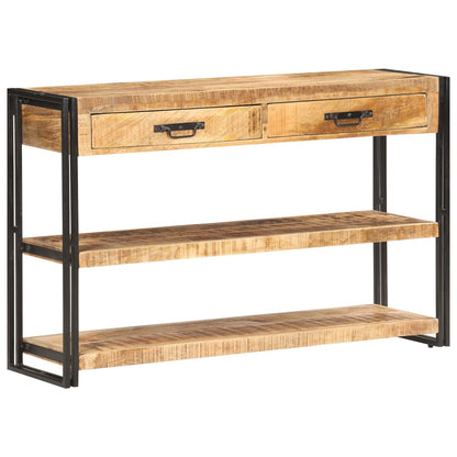 Skænk 120x30x75 Cm Massivt Træ - Billede 9