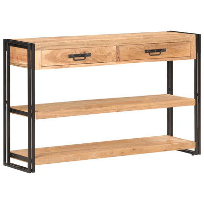Skænk 120x30x75 Cm Massivt Træ