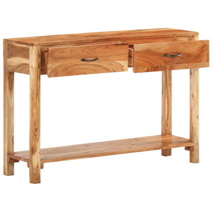 Skænk 110x30x75 Cm Massivt Akacietræ - Billede 2