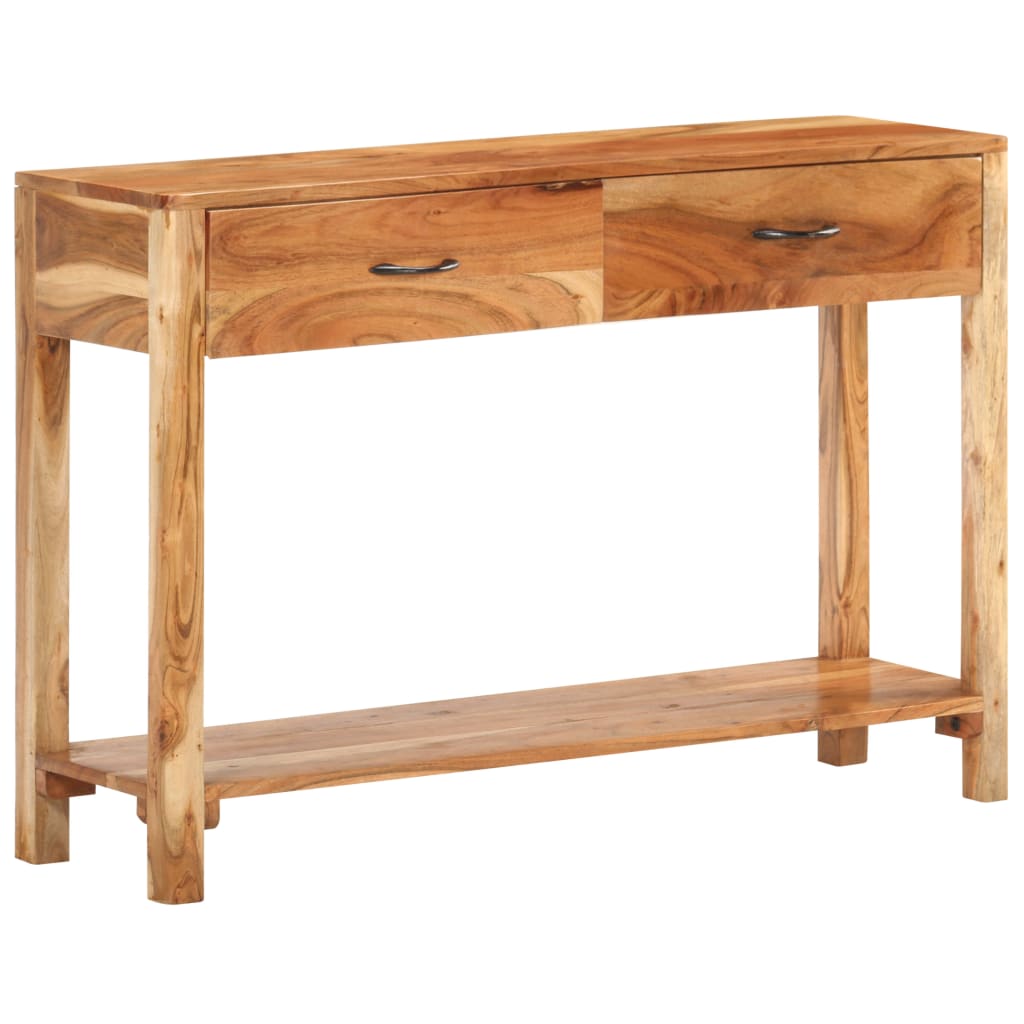 Skænk 110x30x75 Cm Massivt Akacietræ - Billede 11