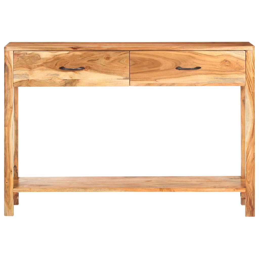 Skænk 110x30x75 Cm Massivt Akacietræ - Billede 3