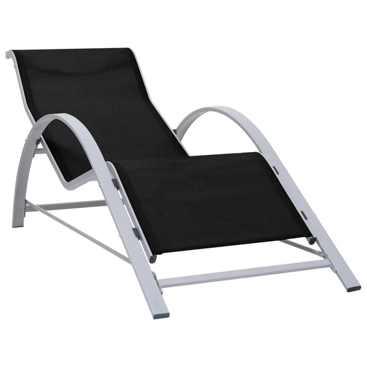 Liggestol Textilene Og Aluminium