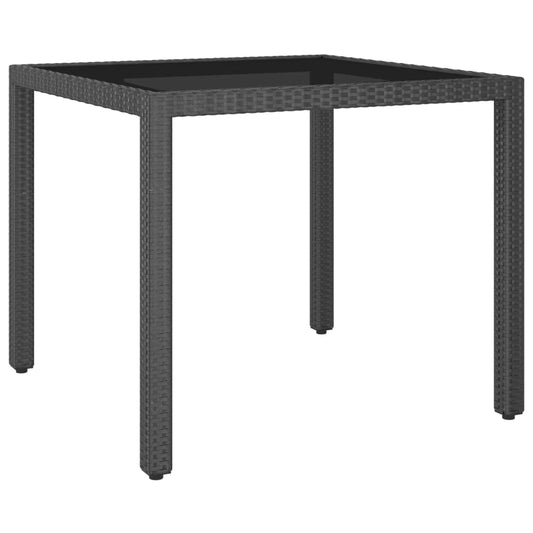 Havebord 90X90X75 Cm Polyrattan