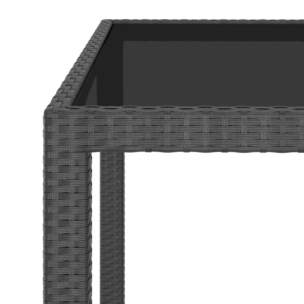 Havebord 90X90X75 Cm Polyrattan