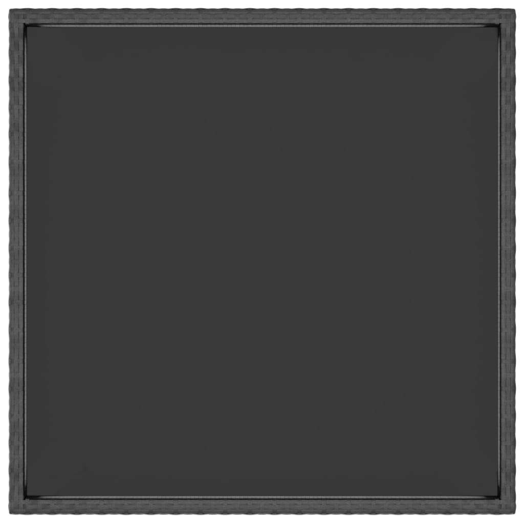 Havebord 90X90X75 Cm Polyrattan