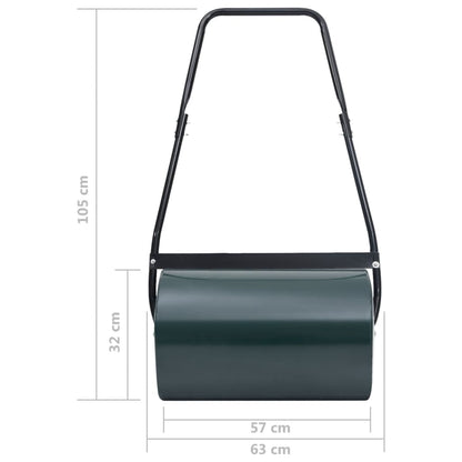 Plænetromle 63 Cm 50 L Sort - Billede 8