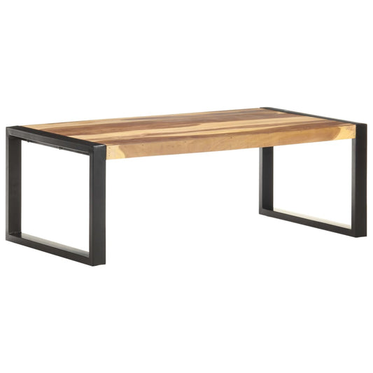 Sofabord 110X60X40 Cm Massivt Træ