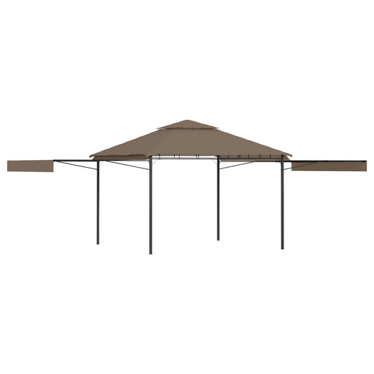 Pavillon Med Udvidelige Dobbelttage 3X3X2,75 M 180G/M²