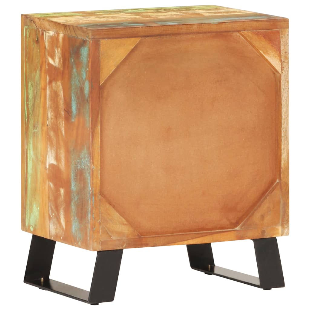 Sengeskab 40x30x50 Cm Massivt Genbrugstræ - Billede 5
