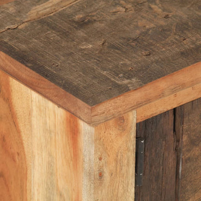 Sofabord 90x50x31 Cm Massivt Genbrugstræ - Billede 5
