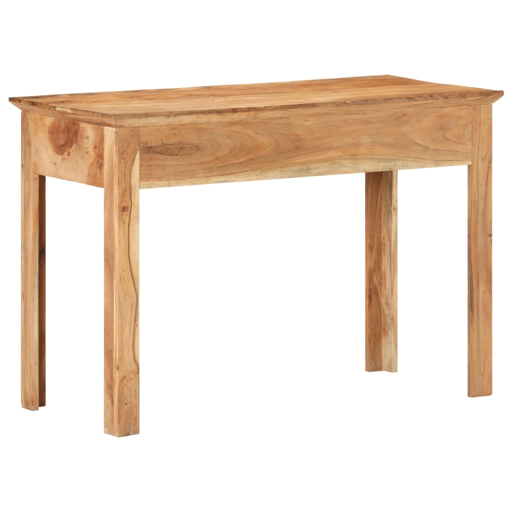 Skrivebord 110x50x75 Cm Massivt Genbrugstræ - Billede 4