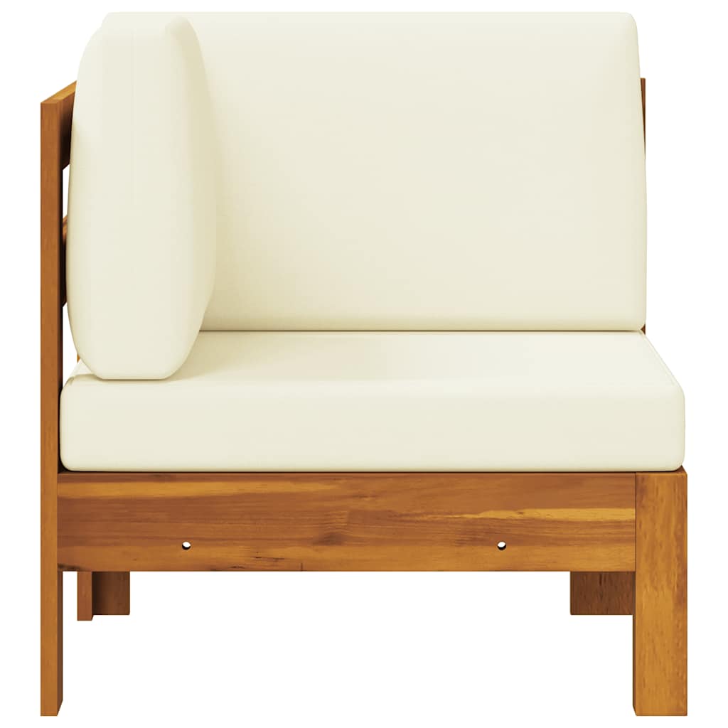 Hjørnedel Til Sofa Massivt Akacietræ