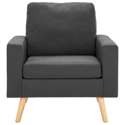 Lænestol og 2-Personers Sofa Sæt Stof