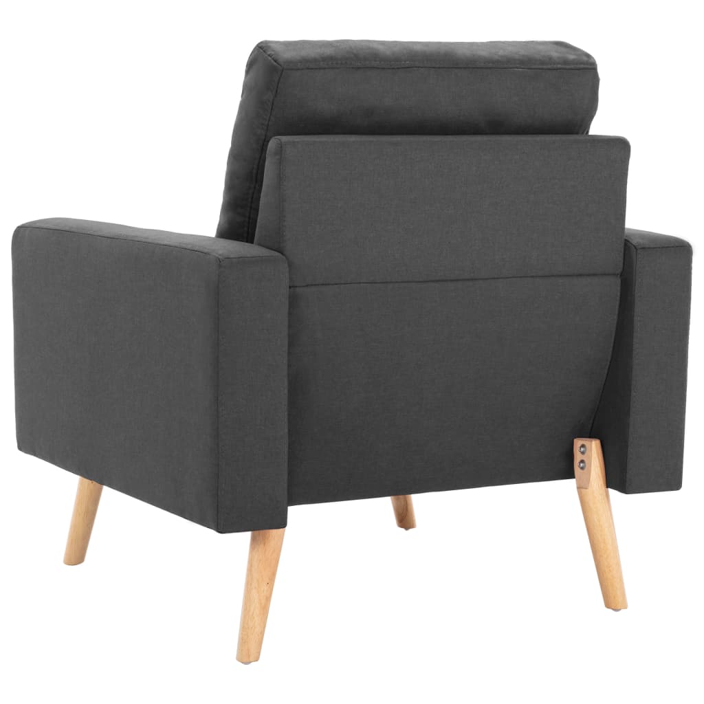 Lænestol og 2-Personers Sofa Sæt Stof