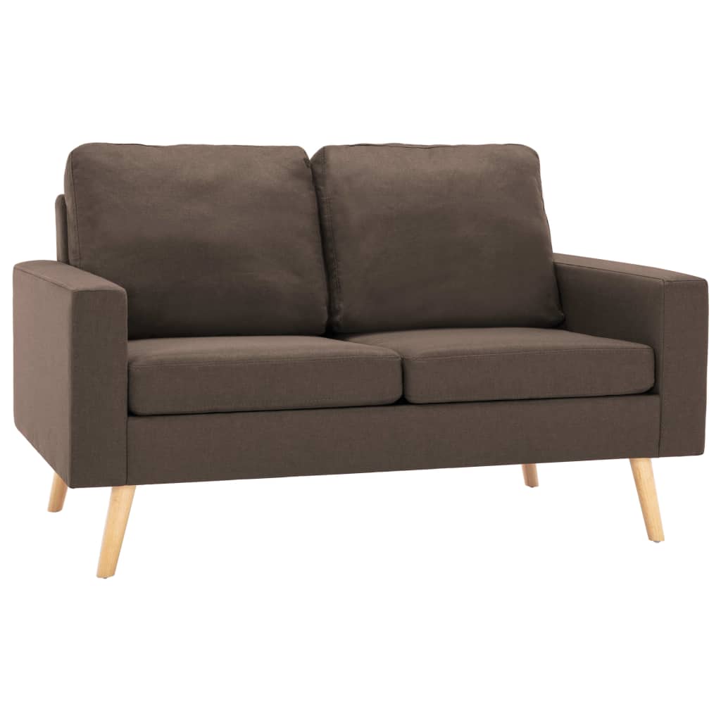 Lænestol og 2-Personers Sofa Sæt Stof