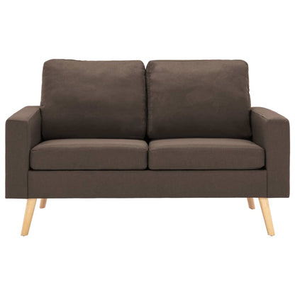 Lænestol og 2-Personers Sofa Sæt Stof