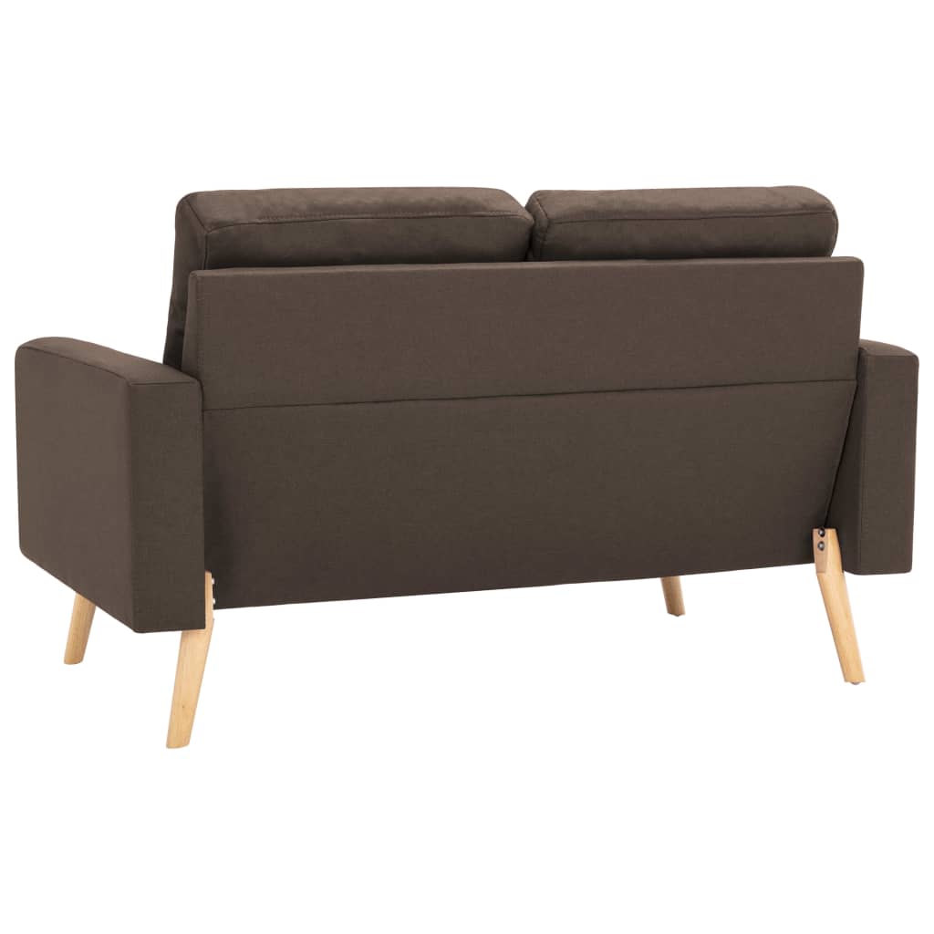 Lænestol og 2-Personers Sofa Sæt Stof