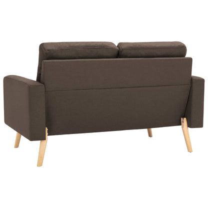 Lænestol og 2-Personers Sofa Sæt Stof