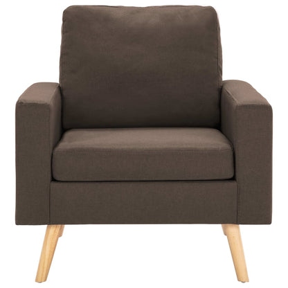 Lænestol og 2-Personers Sofa Sæt Stof