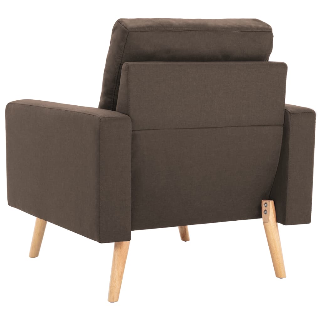 Lænestol og 2-Personers Sofa Sæt Stof