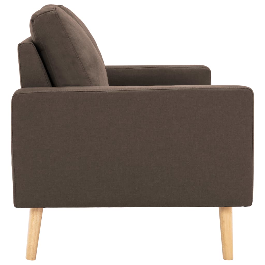 Lænestol og 2-Personers Sofa Sæt Stof
