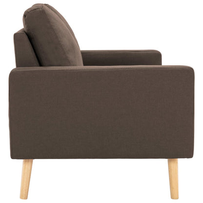 Lænestol og 2-Personers Sofa Sæt Stof